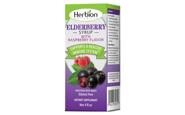 Herbion Naturals - Elderberry Syrup Raspberry