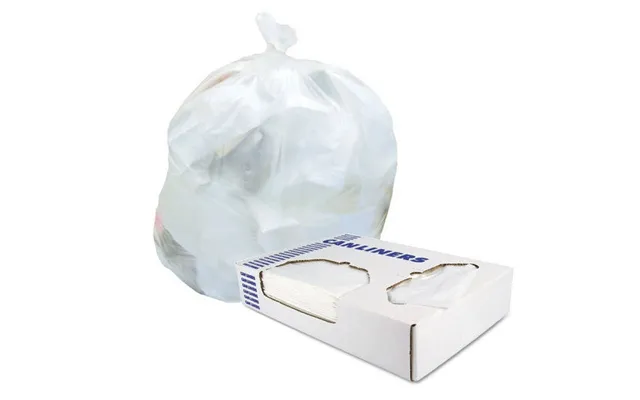Heritage - Trash Bag White 30 X 36 Inch Star Seal Bottom Flat