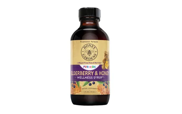 Honey Gardens - Kid's Elderberry & Honey Syrup