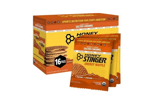 Honey Stinger - Organic Gluten Free Salted Caramel Waffle