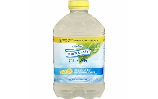 Hormel - Thickened Water Thick & Easy Hydrolyte Container Bottle Lemon Flavor Ready To Use Honey Con