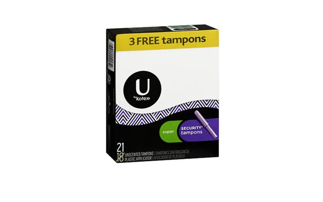 Huggies - Kotex Security Tampons Super Unscented