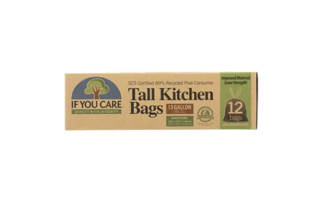 If You Care - Tall Kitchen Bags With Drawstrings