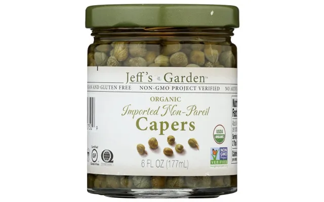 Jeff's Gardenpatak - Organic Imported Non Pareil Capers