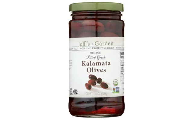 Jeff's Gardenpatak - Organic Pitted Greek Kalamata Olives