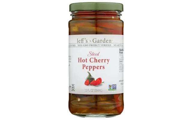 Jeff's Gardenpatak - Sliced Hot Cherry Peppers