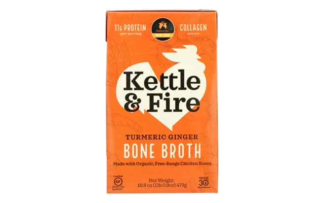 Kettle And Fire - Bone Brothturmeric Ginger Chicken