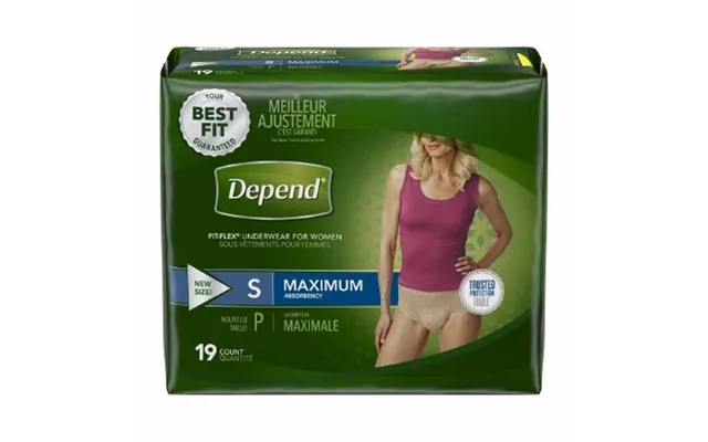 Kimberly Clark - Female Adult Absorbent Underwear Depend Fit-flex Pull On With Tear Away Seams Small Disposable Hea