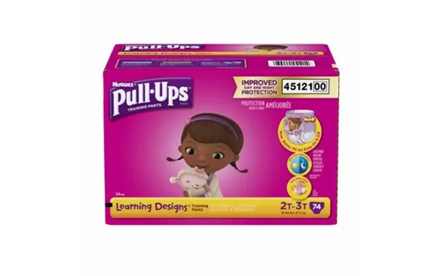 Kimberly Clark - Female Toddler Training Pants Size 2t To 3t Disposable 45121