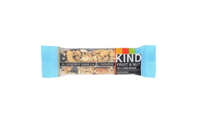 Kind Fruit & Nut Bars - Bar Blueberry Vanilla And Cashew