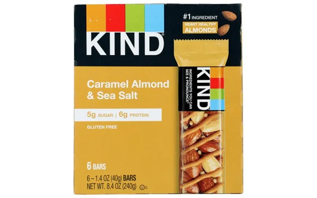 Kind Fruit & Nut Bars - Bar Crml Almnd Ssalt