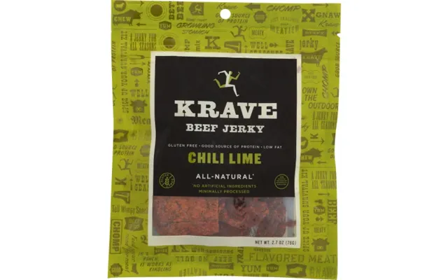 Krave Pure Foods - Jerky Beef Chili Lime