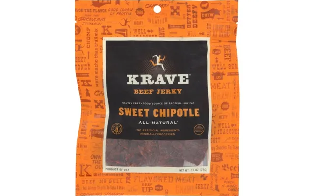 Krave Pure Foods - Jerky Beef Swt Chptle