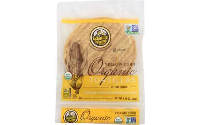 La Tortilla Factory - Tortilla Corn Yllw 8ct Org