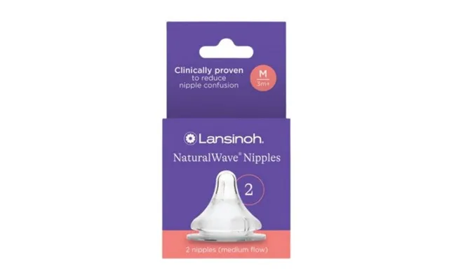 Lansinoh Laboratories - Natural Wave Nipples Medium Flow