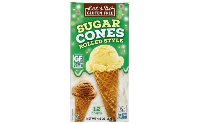 Lets Do Organics - Ice Crm Cone Sugar Gf