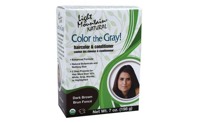 Light Mountain - Color The Gray Dark Brown