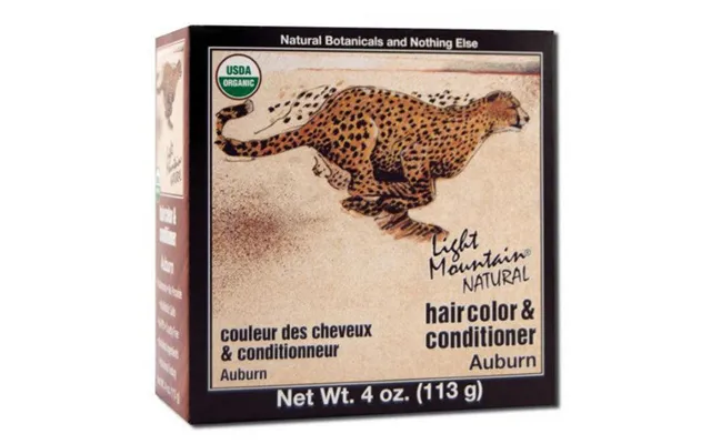 Light Mountain - Natural Hair Color And Conditioner Auburn