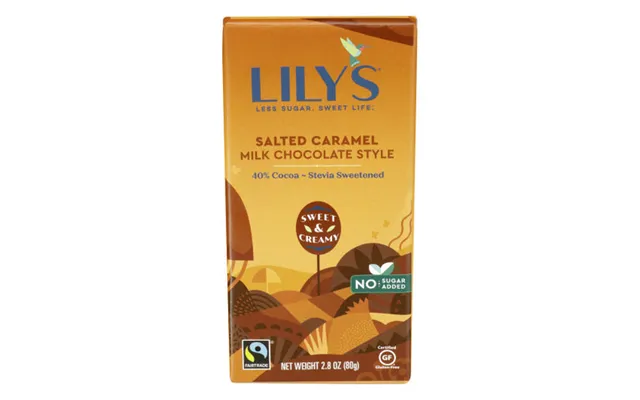 Lilys Sweets - Chocola Te Bar Caramelized & Salted