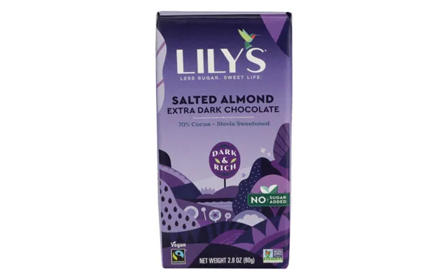 Lilys Sweets - Chocola Te Bar Salted Almond