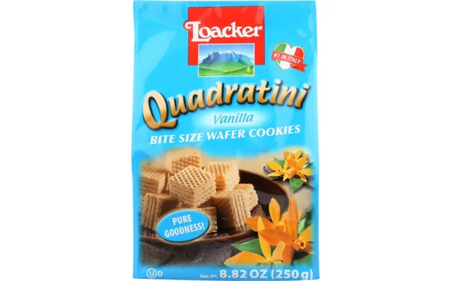 Loacker - Quadratini Wafer Cookies Vanilla