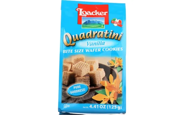 Loacker - Small Quadratini Vanilla