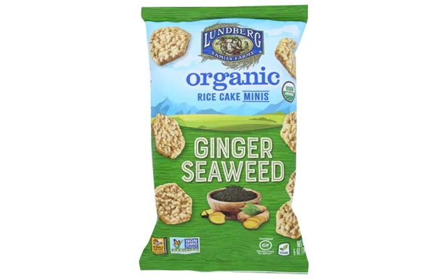 Lundberg - Organic Ginger Seaweed Rice Cake Minis