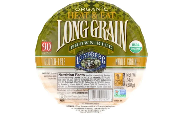 Lundberg - Organic Long Grain Brown Rice Bowl