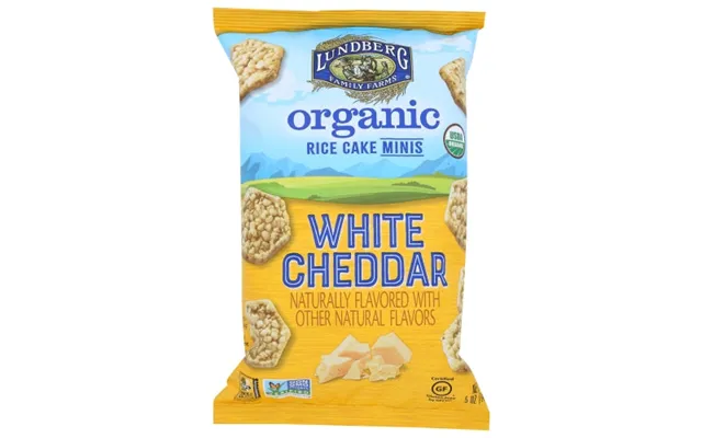 Lundberg - Organic White Cheddar Rice Cake Minis