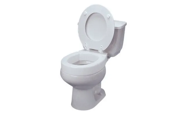Maddak - Elongated Raised Toilet Seat Tall-ette 3 Inch Height White 350 Lbs