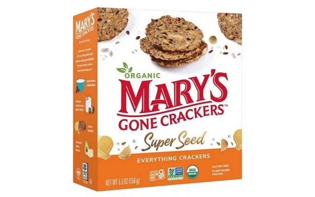 Mary's Gone Crackers - Super Seed Crackers Everything