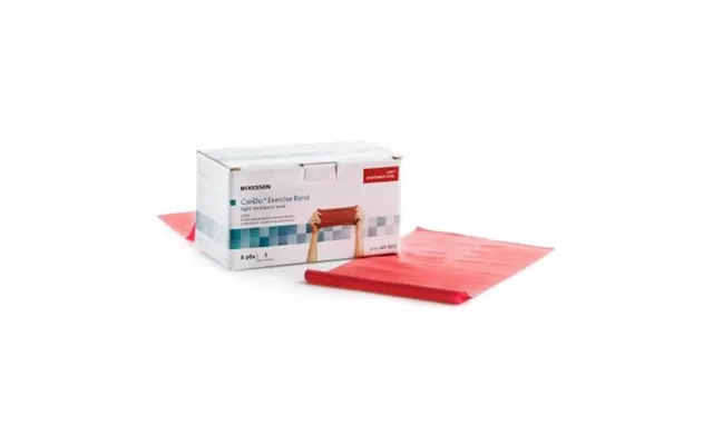 Mckesson - Exercise Band Red 5 Inch X 6 Yard Light Resistance 169-5212