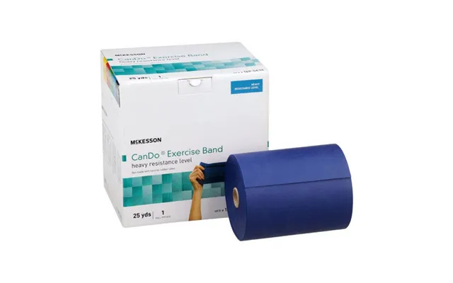 Mckesson - Exercise Resistance Band Blue 5 Inch X 25 Yard Heavy Resistance 169-5634