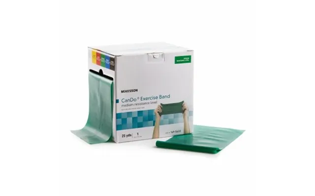 Mckesson - Exercise Resistance Band Green 5 Inch X 25 Yard Medium Resistance 169-5633