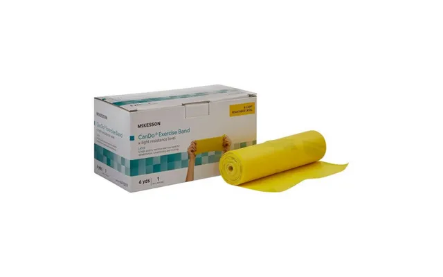 Mckesson - Exercise Resistance Band Mckesson Yellow 6 Yard X-light Resistance
