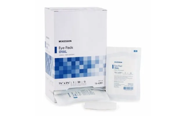 Mckesson - Eye Pad 1-5 8 X 2-5 8 Inch