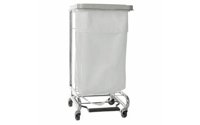 Mckesson - Hamper Stand Mckesson Soiled Linen Rectangular Opening 30-33 Gal Foot Pedal Self-closing Lid