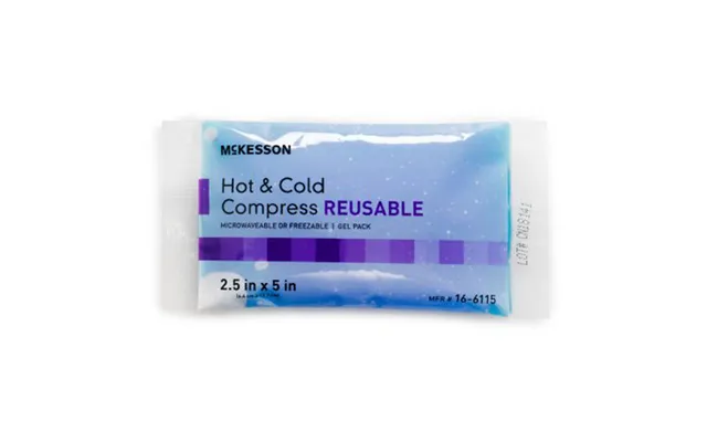 Mckesson - Hot Cold Pack Mckesson General Purpose X-small 2-1 2 X 5 Inch Gel Reusable