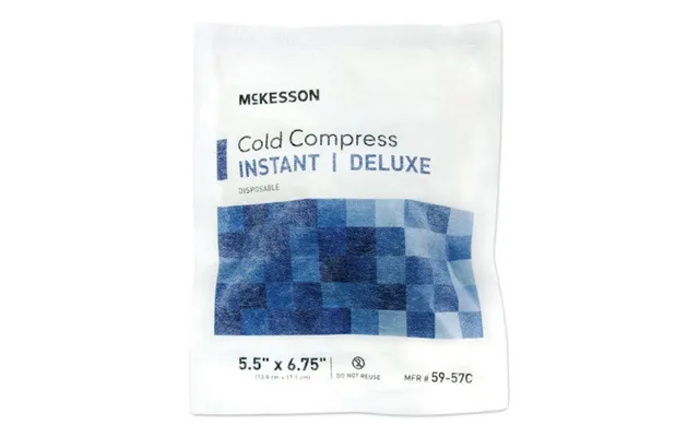 Mckesson - Instant Cold Pack Mckesson Deluxe General Purpose Small 5-1 2 X 6-3 4 Inch Soft Cloth Disposable