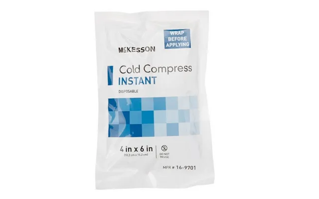Mckesson - Instant Cold Pack Mckesson General Purpose 4 X 6 Inch Disposable