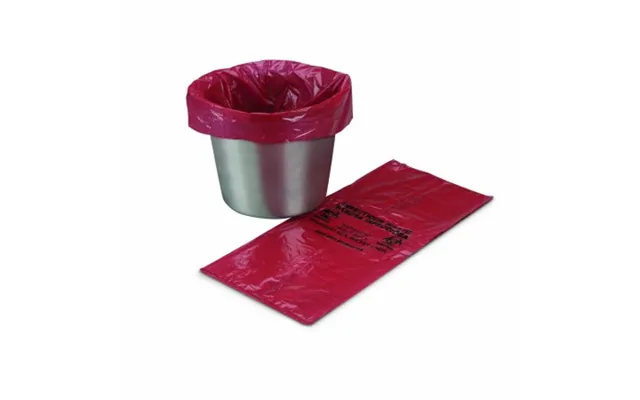 Mckesson, Kick Bucket Liner Mckesson 7 - 10 Gal. Red 8 X 12 X 24 Inch, Count Of 500