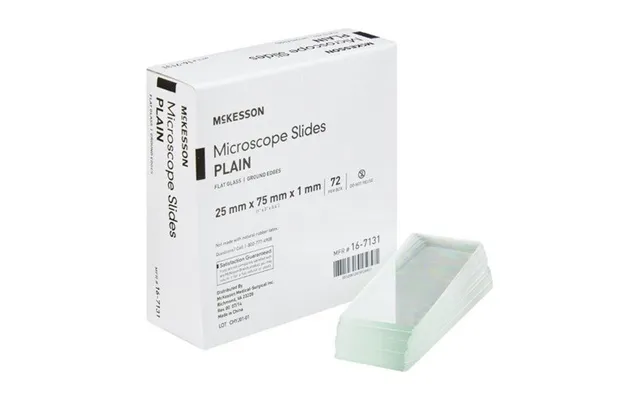 Mckesson - Microscope Slide Mckesson 1 X 3 Inch X 1 Mm Plain