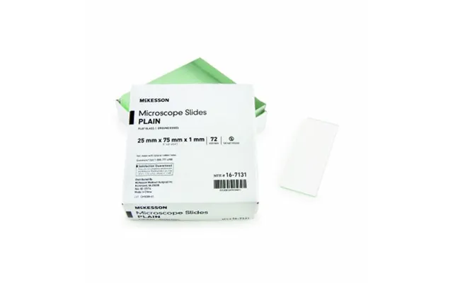 Mckesson - Microscope Slide Mckesson 1 X 3 Inch X 1 Mm Plain