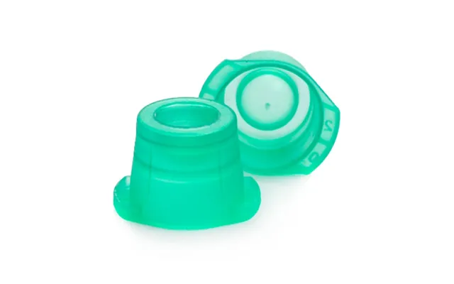 Mckesson - Tube Closure Polyethylene Snap Cap Green 12 Mm 13 Mm 16 Mm Universal Fits 177-118115g