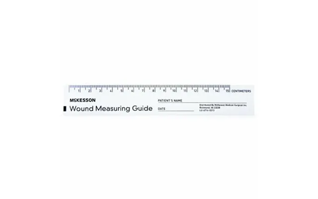 Mckesson - Wound Measuring Guide Mckesson 6 Inch Length Paper Nonsterile
