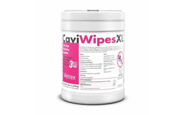 Metrex Research - Surface Disinfectant Caviwipes Alcohol Based Wipe 66 Count Nonsterile Canister Disposable Alcohol Sc