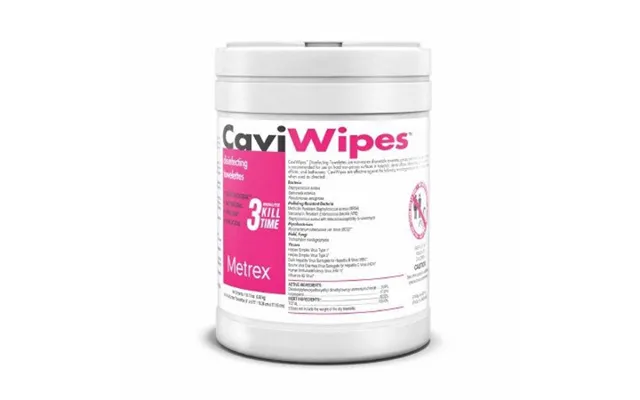 Metrex Research - Surface Disinfectant Caviwipes Alcohol Based Wipe Nonsterile Canister Disposable Alcohol S