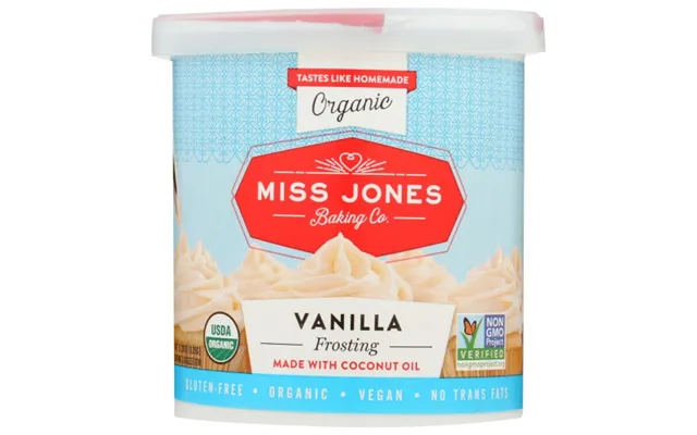 Miss Jones Baking Co - Organic Frosting Gluten Free Vanilla
