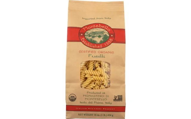 Montebello - Organic Fusilli Pasta