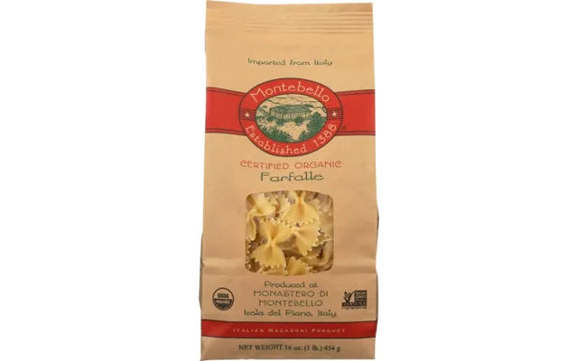 Montebello - Organic Pasta Farfalle